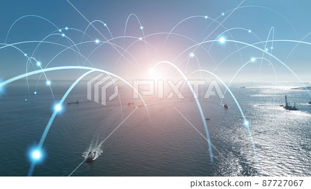 Ships and networks Maritime communication 87727067