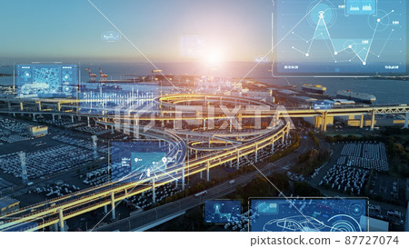 Transportation and Technology Digital Transformation 87727074