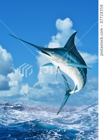 粗浪和馬林魚垂直型 87728358