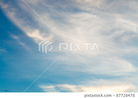 colorful dramatic sky with cloud at sunset.beautiful sky with clouds background . colorful dramatic sky with cloud at sunset.beautiful sky with clouds background . 87728478