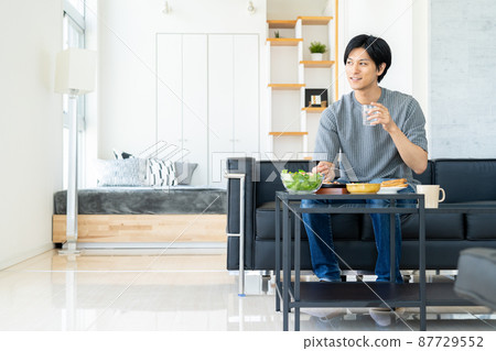 男性生活生活方式餐午餐 87729552