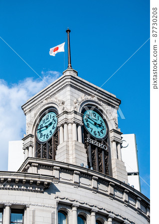 Tokyo Cityscape of Japan 3.11-14: 46 ... Bell of Hope ... Corona is still ... = 11th, 14:46, Ginza Tokyo Cityscape of Japan 3.11-14: 46 ... Bell of Hope ... Corona is still ... = 11th, 14:46, Ginza 87730208