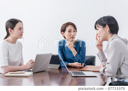 Business team meeting Business team meeting 87731070