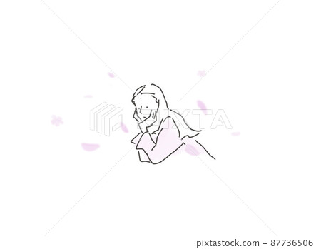 Sakura and female Sakura and female 87736506