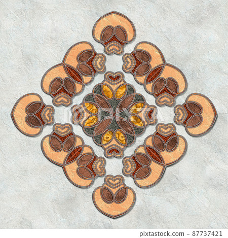 3D rendering combo creative graphics artwork 87737421