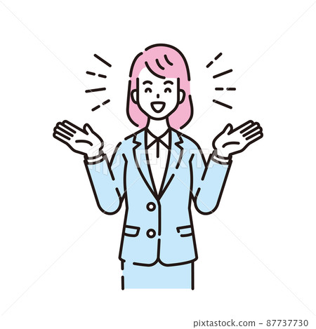 Person illustration line drawing 87737730