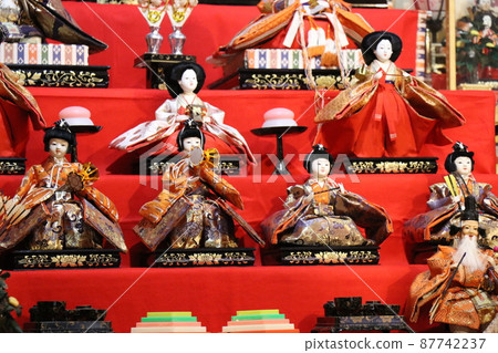 Yamaguchi Choshu Imamiya Shrine Hina Dolls Exhibition Yamaguchi Choshu Imamiya Shrine Hina Dolls Exhibition 87742237