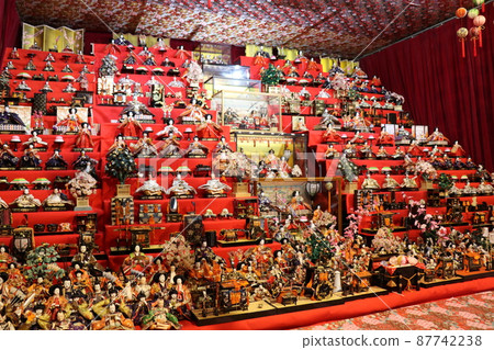 Yamaguchi Choshu Imamiya Shrine Hina Dolls Exhibition Yamaguchi Choshu Imamiya Shrine Hina Dolls Exhibition 87742238