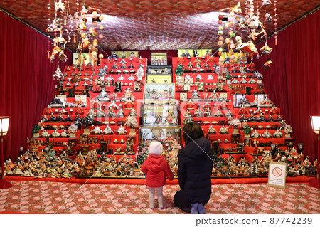 Yamaguchi Choshu Imamiya Shrine Hina Dolls Exhibition Yamaguchi Choshu Imamiya Shrine Hina Dolls Exhibition 87742239