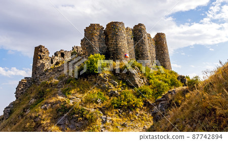 Medieval Amberd castle. 87742894