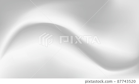 白布褶皺、波浪布褶皺、背景圖像 87743520