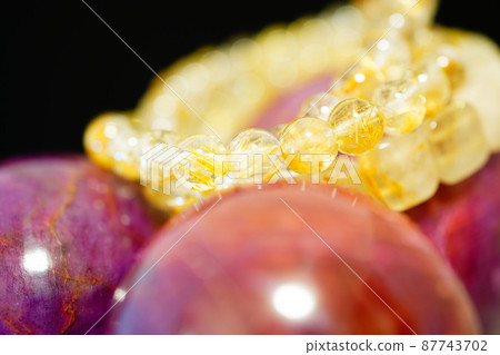 Rutile Quartz Ruby Natural Stone Rutile Quartz Ruby Natural Stone 87743702