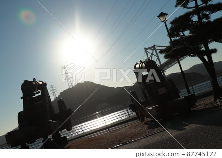 Choshu Gun on display at Dannoura Battlefield (Shimonoseki City, Yamaguchi Prefecture) Choshu Gun on display at Dannoura Battlefield (Shimonoseki City, Yamaguchi Prefecture) 87745172
