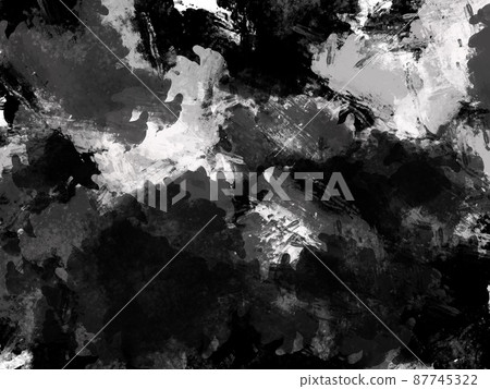 Rough monotone background, white, black Rough monotone background, white, black 87745322
