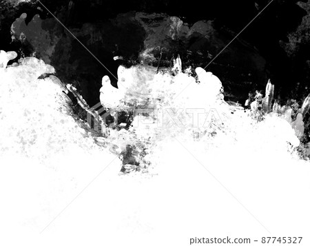 Rough monotone background, white, black Rough monotone background, white, black 87745327
