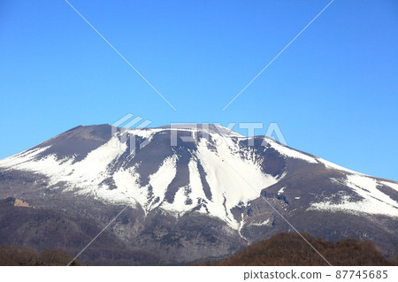 淺間山雪景 淺間山雪景 87745685