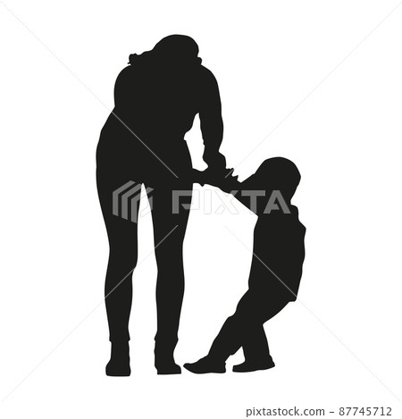 Mother is in a dispute with a child 87745712