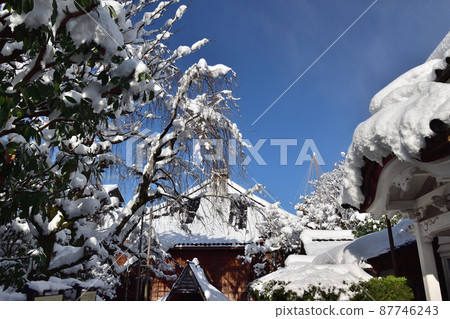 Winter scenery of Ninja Temple in Kanazawa Winter scenery of Ninja Temple in Kanazawa 87746243