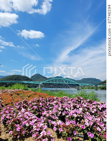 Jarasum Island. Daebudo Island. Architecture 87746594