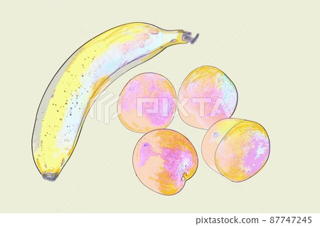 香蕉和李子 87747245