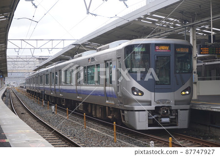 Hanwa Line Wakayama Station Series 225-Kishu Road Rapid Service- Hanwa Line Wakayama Station Series 225-Kishu Road Rapid Service- 87747927