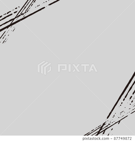 Handwritten style, square frame written with a... - Stock Illustration ...