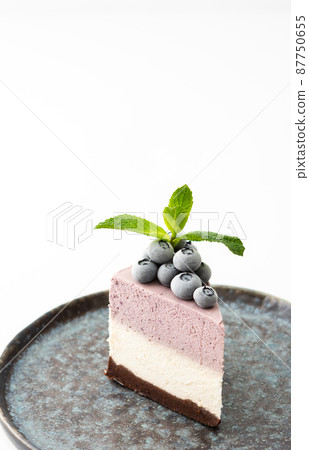 Delicious blueberry cheesecake Delicious blueberry cheesecake 87750655
