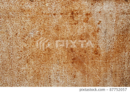 Rusty surface of metal background. 87752057