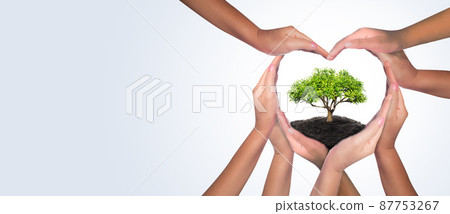 earth day and earth day It's a diverse group of people who come together to build hands, hearts that connect to protect the environment. and promote conservation and climate change issues. earth day and earth day It's a diverse group of people who come together to build hands, hearts that connect to protect the environment. and promote conservation and climate change issues. 87753267