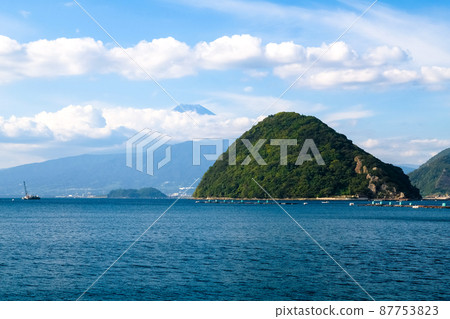Scenery of Uchiura Bay, Numazu City, Shizuoka Prefecture Scenery of Uchiura Bay, Numazu City, Shizuoka Prefecture 87753823
