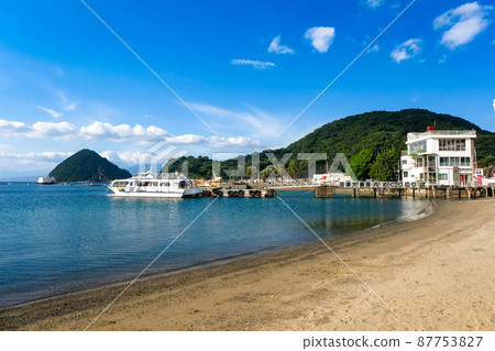 靜岡縣沼津市內浦灣水戶海灘 靜岡縣沼津市內浦灣水戶海灘 87753827