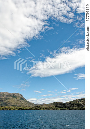 Mount Martial from Beagle Channel - Tierra del Fuego - Argentina Mount Martial from Beagle Channel - Tierra del Fuego - Argentina 87754139