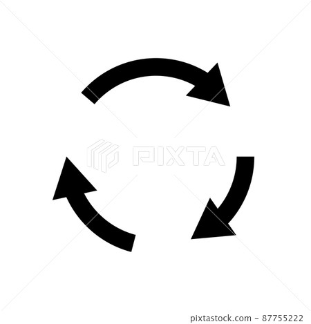 圓形箭頭 圓形箭頭 87755222