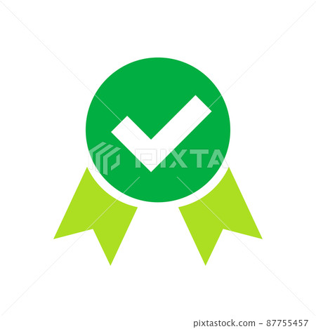 複選標記徽章圖標 87755457