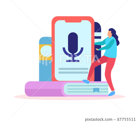 Online Education Smartphone Composition Online Education Smartphone Composition 87755511