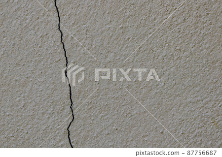 house wall painted yellow Color fading from exposure to sunlight 87756687