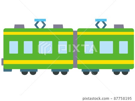 Train, Yamanote Line, Vehicle, Commuter Train, Commuter, Toy, Model, Miniature, Cute, Icon, Transportation, Railroad, Train, Yamanote Line, Vehicle, Commuter Train, Commuter, Toy, Model, Miniature, Cute, Icon, Transportation, Railroad, 87758195
