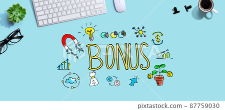 Bonus with a computer keyboard Bonus with a computer keyboard 87759030