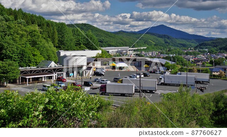 Iwate Road Station Ishigami no Oka panoramic view 87760627