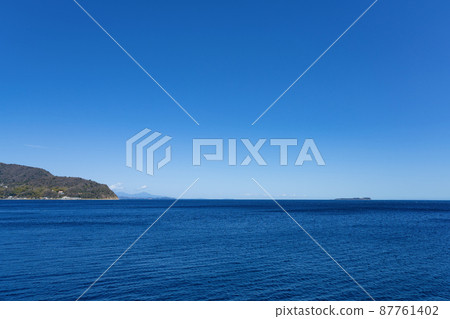Ito Marine Town, Ito City, Shizuoka Prefecture Scenery of Ito Marine Road Ito Marine Town, Ito City, Shizuoka Prefecture Scenery of Ito Marine Road 87761402