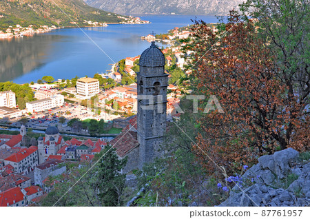 黑山世界遺產堡壘城市科托爾城牆救世聖徒教堂 87761957