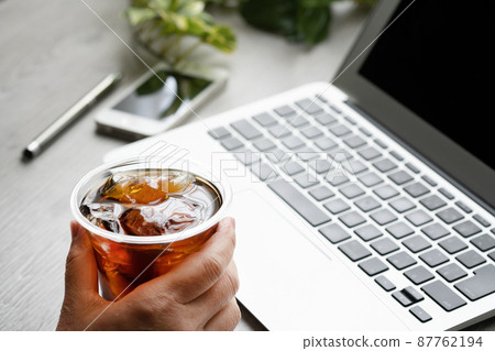 iced coffee iced coffee 87762194