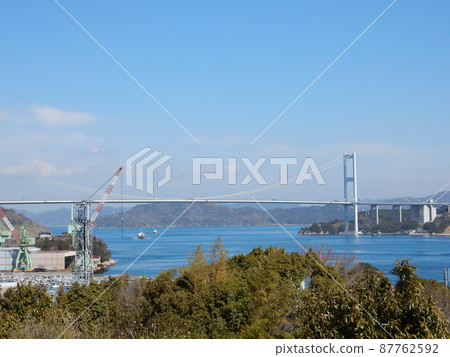 瀨戶內海 來島大橋 瀨戶內海 來島大橋 87762592