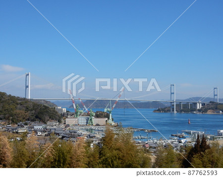 瀨戶內海 來島大橋 瀨戶內海 來島大橋 87762593