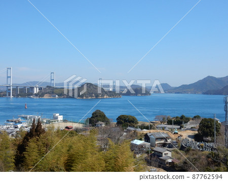 瀨戶內海 來島大橋 瀨戶內海 來島大橋 87762594