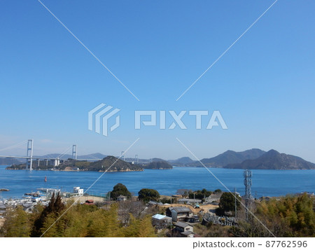 瀨戶內海 來島大橋 瀨戶內海 來島大橋 87762596