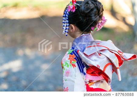 7歲的Shichigosan 87763088