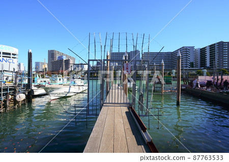 Katsushima Canal Ship Puddle Katsushima Canal Ship Puddle 87763533