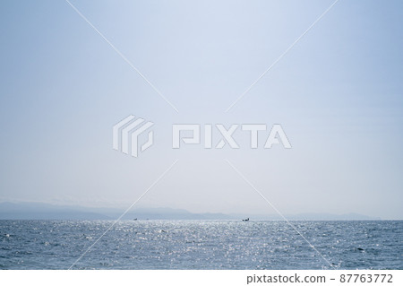 Shining sea and Izu Peninsula Shining sea and Izu Peninsula 87763772
