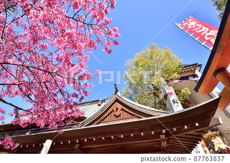 福岡縣博多區上川端町春櫛田神社 福岡縣博多區上川端町春櫛田神社 87763837